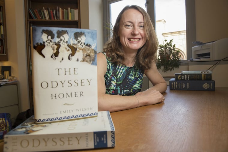 Emily Wilson of the University of Pennsylvania is the first woman to translate "The Odyssey" into English.