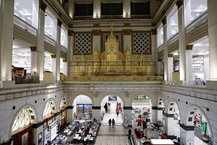 Macy’s at 13th and Market Streets. The store is slated to close in March.