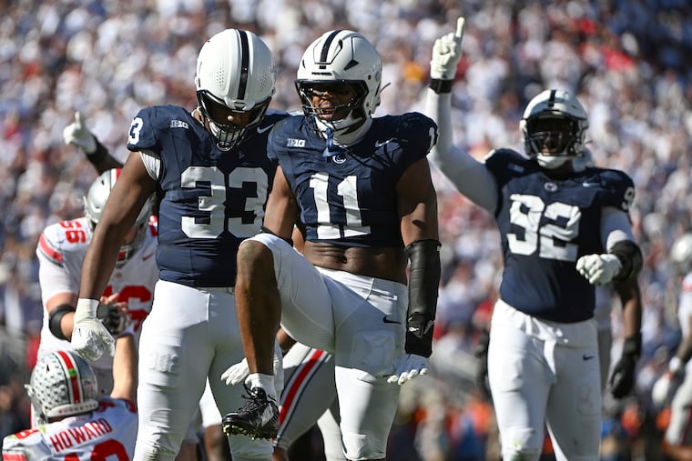 Abdul Carter was brilliant in his first season as an edge rusher for Penn State.