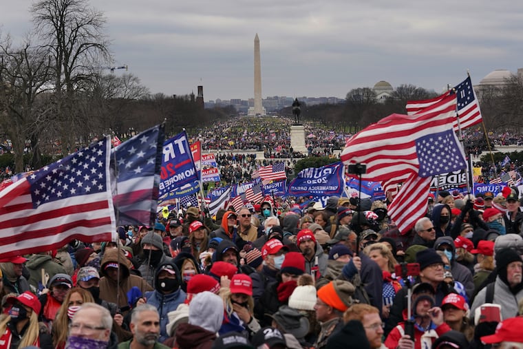 Donald Trump used the insurrection on Jan. 6, 2021, to peddle the lies, conspiracy theories, and grievances that helped fuel his looming return to the Oval Office, writes the Editorial Board.