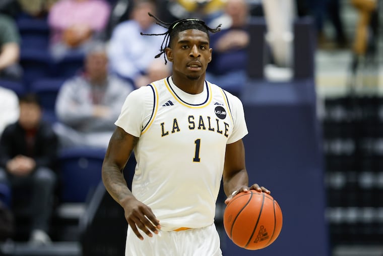 La Salle guard Jahlil White scored 15 points against Loyola Chicago on Wednesday night.