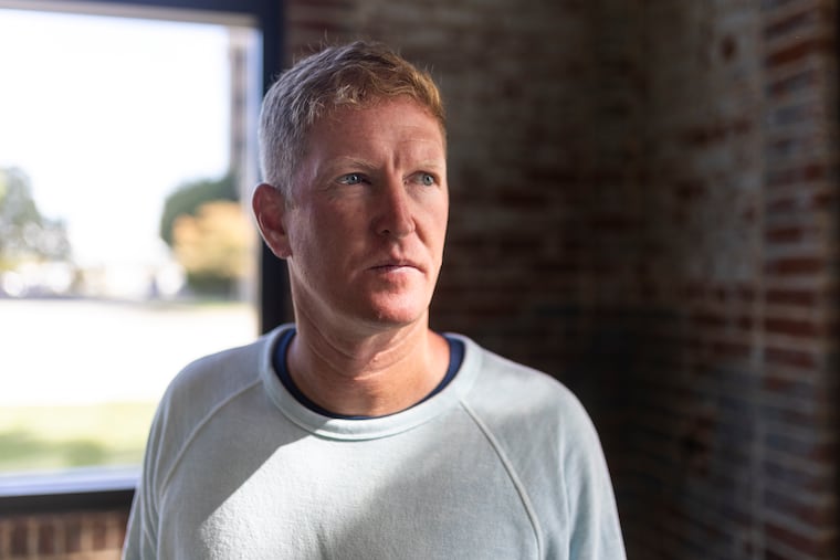 Union manager Jim Curtin at the Power Training Complex in Chester on Oct. 12.